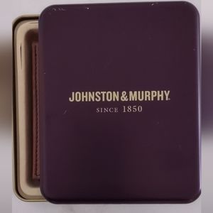 Johnston & Murphy brown wallet